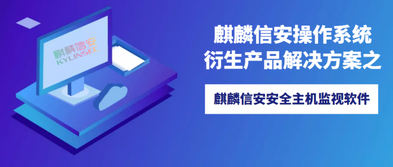 麒麟信安操作系统衍生产品解决方案 |  安全探针软件，竖起内网安全护城墙